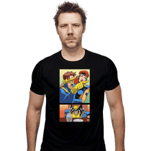 Load image into Gallery viewer, Shirts Fitted Shirts, Mens / Small / Black Mutant Yelling