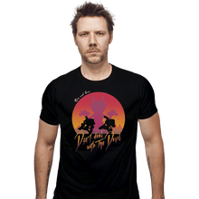 Load image into Gallery viewer, Shirts Fitted Shirts, Mens / Small / Black Don't Deal with the Devil