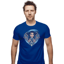 Load image into Gallery viewer, Daily_Deal_Shirts Fitted Shirts, Mens / Small / Royal Blue The Goth Bride