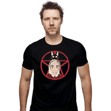 Load image into Gallery viewer, Shirts Fitted Shirts, Mens / Small / Black Sabrina Delivery Service