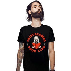 Shirts Fitted Shirts, Mens / Small / Black Crypt Readers Book Club