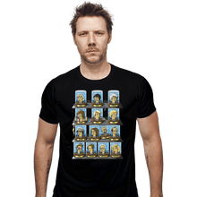 Load image into Gallery viewer, Shirts Fitted Shirts, Mens / Small / Black Regen-O-Rama
