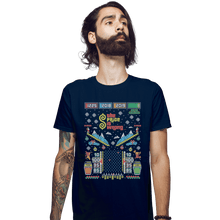 Load image into Gallery viewer, Shirts Fitted Shirts, Mens / Small / Navy The Price Is Wrong