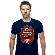 Load image into Gallery viewer, Shirts Fitted Shirts, Mens / Small / Navy Mega Pint