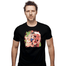Load image into Gallery viewer, Shirts Fitted Shirts, Mens / Small / Black The Wolf Tribe