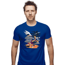 Load image into Gallery viewer, Daily_Deal_Shirts Fitted Shirts, Mens / Small / Royal Blue Repairs