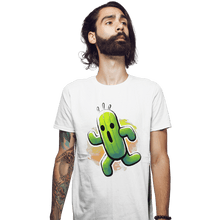 Load image into Gallery viewer, Shirts Fitted Shirts, Mens / Small / White 1000 Needles