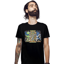 Load image into Gallery viewer, Shirts Fitted Shirts, Mens / Small / Black Clash Of Rip Offs