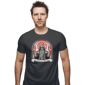 Shirts Fitted Shirts, Mens / Small / Charcoal Our Lord Of The Dark Side