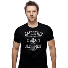 Load image into Gallery viewer, Shirts Fitted Shirts, Mens / Small / Black Alchemy Academy