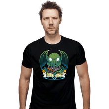 Load image into Gallery viewer, Shirts Fitted Shirts, Mens / Small / Black Demon Dice