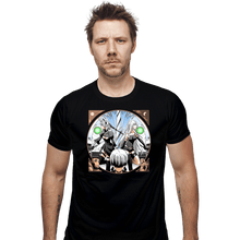 Load image into Gallery viewer, Shirts Fitted Shirts, Mens / Small / Black Designed to End