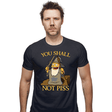 Load image into Gallery viewer, Shirts Fitted Shirts, Mens / Small / Dark Heather You Shall Not Piss