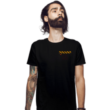 Load image into Gallery viewer, Shirts Fitted Shirts, Mens / Small / Black Pocket Trap