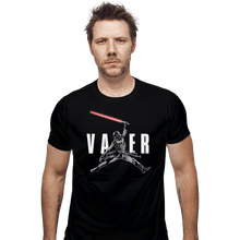 Load image into Gallery viewer, Shirts Fitted Shirts, Mens / Small / Black Air Vader