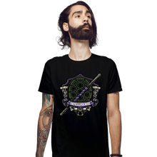 Load image into Gallery viewer, Daily_Deal_Shirts Fitted Shirts, Mens / Small / Black Turtles Donnie