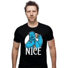 Load image into Gallery viewer, Shirts Fitted Shirts, Mens / Small / Black Nice