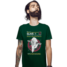 Load image into Gallery viewer, Secret_Shirts Fitted Shirts, Mens / Small / Irish green Slave 1 Manual