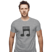 Load image into Gallery viewer, Shirts Fitted Shirts, Mens / Small / Sports Grey Made Of Music
