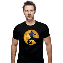 Load image into Gallery viewer, Daily_Deal_Shirts Fitted Shirts, Mens / Small / Black Cookie Before Christmas