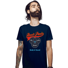 Load image into Gallery viewer, Shirts Fitted Shirts, Mens / Small / Navy Grab A Towel