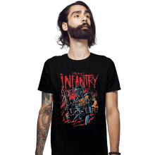 Load image into Gallery viewer, Shirts Fitted Shirts, Mens / Small / Black My Metal Monster
