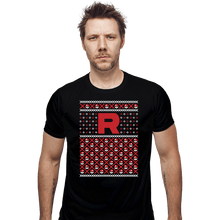 Load image into Gallery viewer, Shirts Fitted Shirts, Mens / Small / Black Christmas I Choose You