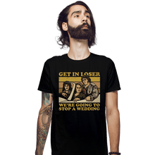 Load image into Gallery viewer, Secret_Shirts Fitted Shirts, Mens / Small / Black We're Going To A Wedding