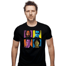 Load image into Gallery viewer, Shirts Fitted Shirts, Mens / Small / Black Pop Keanu