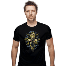 Load image into Gallery viewer, Shirts Fitted Shirts, Mens / Small / Black Captain Saiyan
