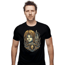 Load image into Gallery viewer, Shirts Fitted Shirts, Mens / Small / Black Emblem Of The Thief