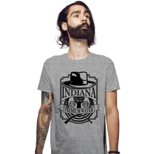 Load image into Gallery viewer, Daily_Deal_Shirts Fitted Shirts, Mens / Small / Sports Grey Indiana Water