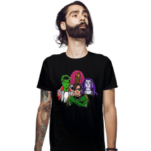 Load image into Gallery viewer, Shirts Fitted Shirts, Mens / Small / Black Bohemian Titans