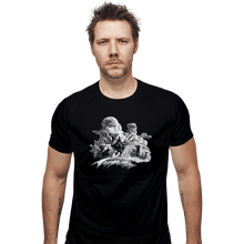 Load image into Gallery viewer, Shirts Fitted Shirts, Mens / Small / Black War Of The Lions