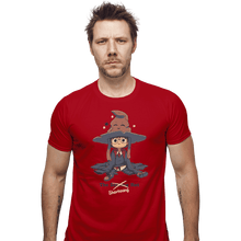 Load image into Gallery viewer, Shirts Fitted Shirts, Mens / Small / Red The Shortening Hat