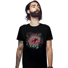 Load image into Gallery viewer, Shirts Fitted Shirts, Mens / Small / Black Spooky Day