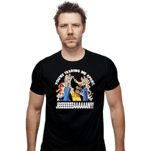Load image into Gallery viewer, Daily_Deal_Shirts Fitted Shirts, Mens / Small / Black You're Tearing Me Apart, Jean!!!