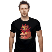 Load image into Gallery viewer, Shirts Fitted Shirts, Mens / Small / Black Adopt This King