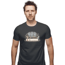 Load image into Gallery viewer, Shirts Fitted Shirts, Mens / Small / Charcoal Magic Dinner