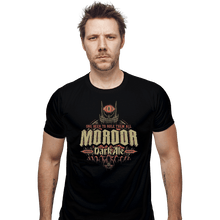 Load image into Gallery viewer, Shirts Fitted Shirts, Mens / Small / Black Mordor Dark Ale
