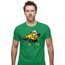 Load image into Gallery viewer, Shirts Fitted Shirts, Mens / Small / Irish Green MC Hammer Brother