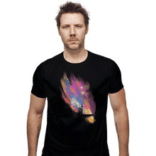 Load image into Gallery viewer, Shirts Fitted Shirts, Mens / Small / Black Sunset On Gallifrey