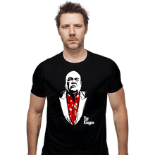 Load image into Gallery viewer, Daily_Deal_Shirts Fitted Shirts, Mens / Small / Black The Kingpin