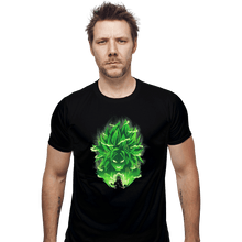 Load image into Gallery viewer, Shirts Fitted Shirts, Mens / Small / Black Legendary Full Power