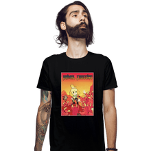 Load image into Gallery viewer, Shirts Fitted Shirts, Mens / Small / Black Doom Crossing