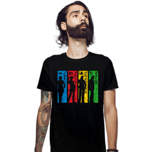 Load image into Gallery viewer, Shirts Fitted Shirts, Mens / Small / Black XV