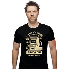 Load image into Gallery viewer, Shirts Fitted Shirts, Mens / Small / Black Arcade Gamers