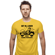 Load image into Gallery viewer, Daily_Deal_Shirts Fitted Shirts, Mens / Small / Daisy Mean Uncle Pennybags