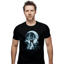 Load image into Gallery viewer, Shirts Fitted Shirts, Mens / Small / Black Sailor Storm