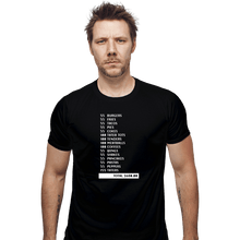 Load image into Gallery viewer, Secret_Shirts Fitted Shirts, Mens / Small / Black 55 Burgers...